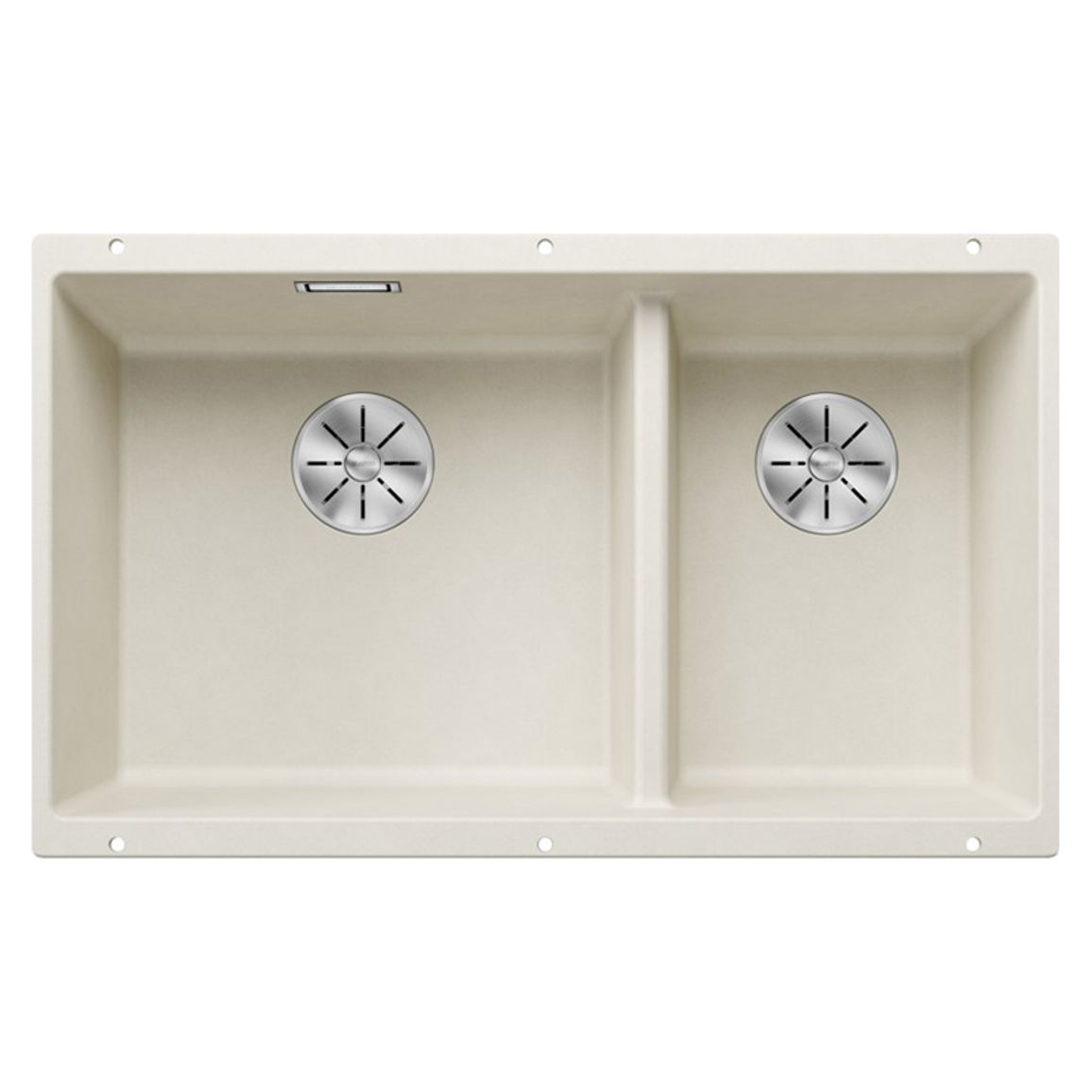 Мойка SUBLINE 430/270-U SILGRANIT (мпс.) нежный белый BLANCO (527167) Мойка SUBLINE 430/270-U SILGRANIT (мпс.) нежный белый BLANCO (527167)