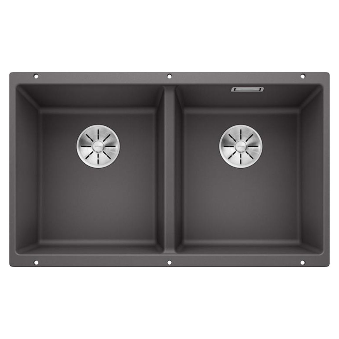 Мойка SUBLINE 350/350-U SILGRANIT (мпс.) темная скала BLANCO (523575) Мойка SUBLINE 350/350-U SILGRANIT (мпс.) темная скала BLANCO (523575)