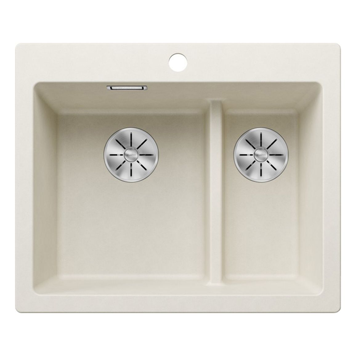 Мойка PLEON 6 Split SILGRANIT (мпс./врезная) нежный белый BLANCO (527139)