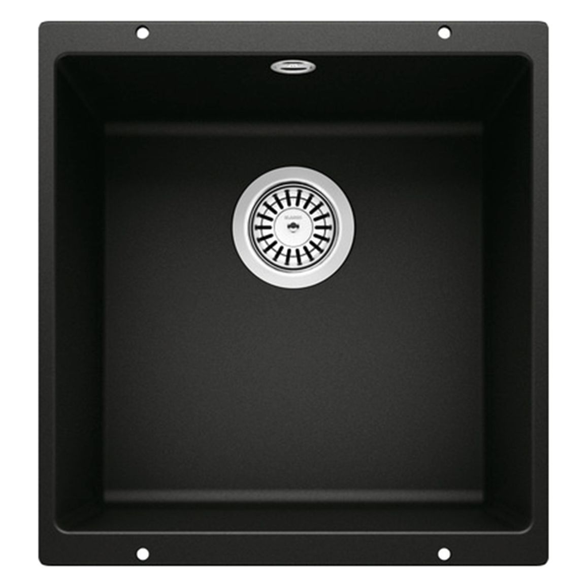 Мойка ROTAN 400-U SILGRANIT (мпс.) черный BLANCO (526097)