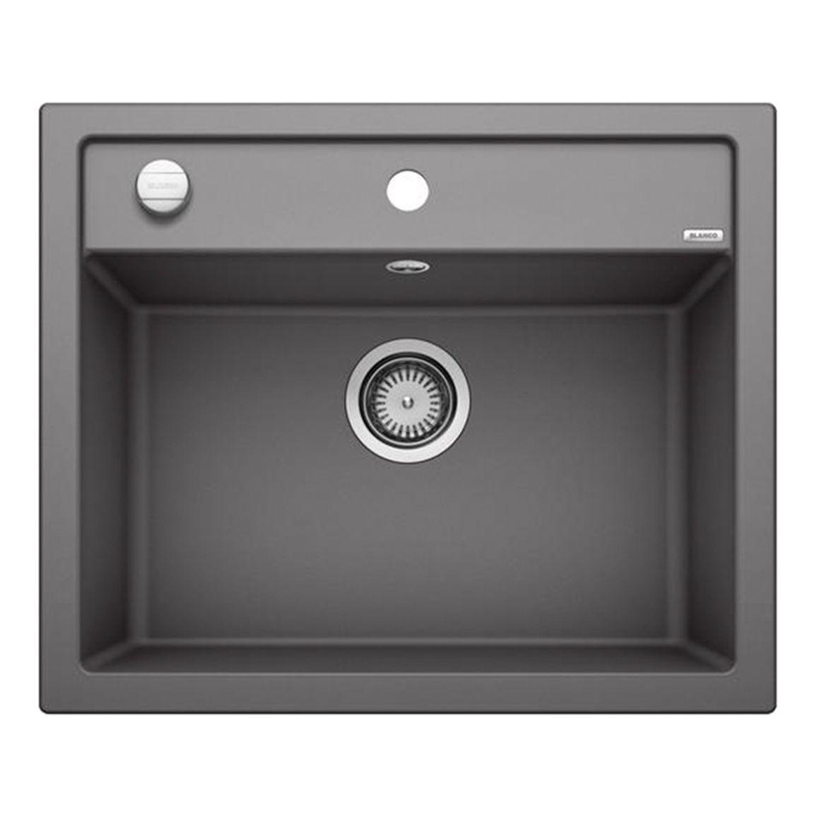 Мойка DALAGO 6 SILGRANIT (мпс./врезная) темная скала BLANCO (518850) Мойка DALAGO 6 SILGRANIT (мпс./врезная) темная скала BLANCO (518850)