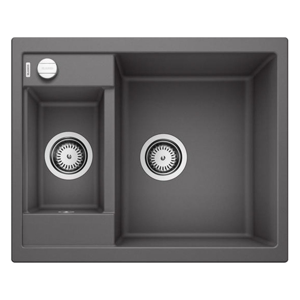 Мойка METRA 6 SILGRANIT (мпс./врезная) темная скала BLANCO (518874) Мойка METRA 6 SILGRANIT (мпс./врезная) темная скала BLANCO (518874)
