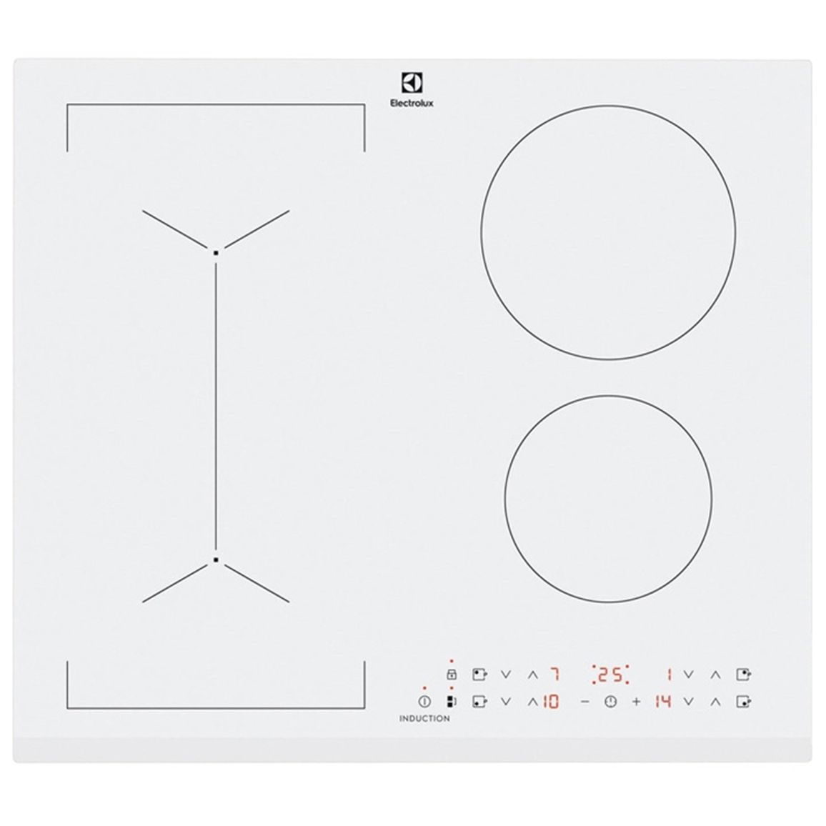 Варочная поверхность индукционная LIV63431BW 60см белый Electrolux Варочная поверхность индукционная LIV63431BW 60см белый Electrolux