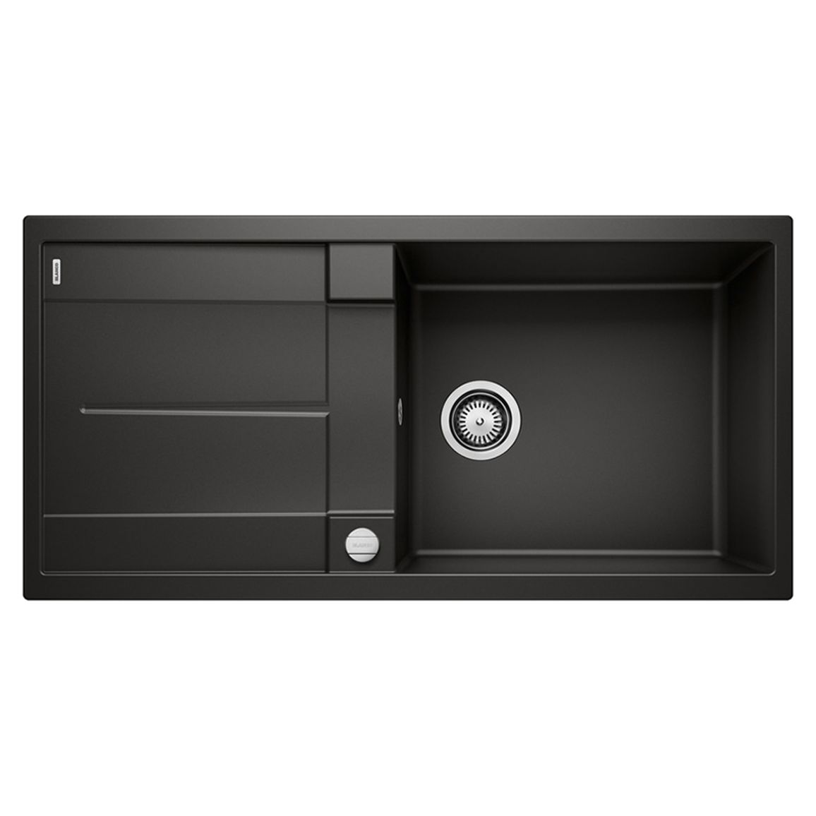 Мойка METRA XL 6 S SILGRANIT (мпс./врезная) черный BLANCO (525931) Мойка METRA XL 6 S SILGRANIT (мпс./врезная) черный BLANCO (525931)