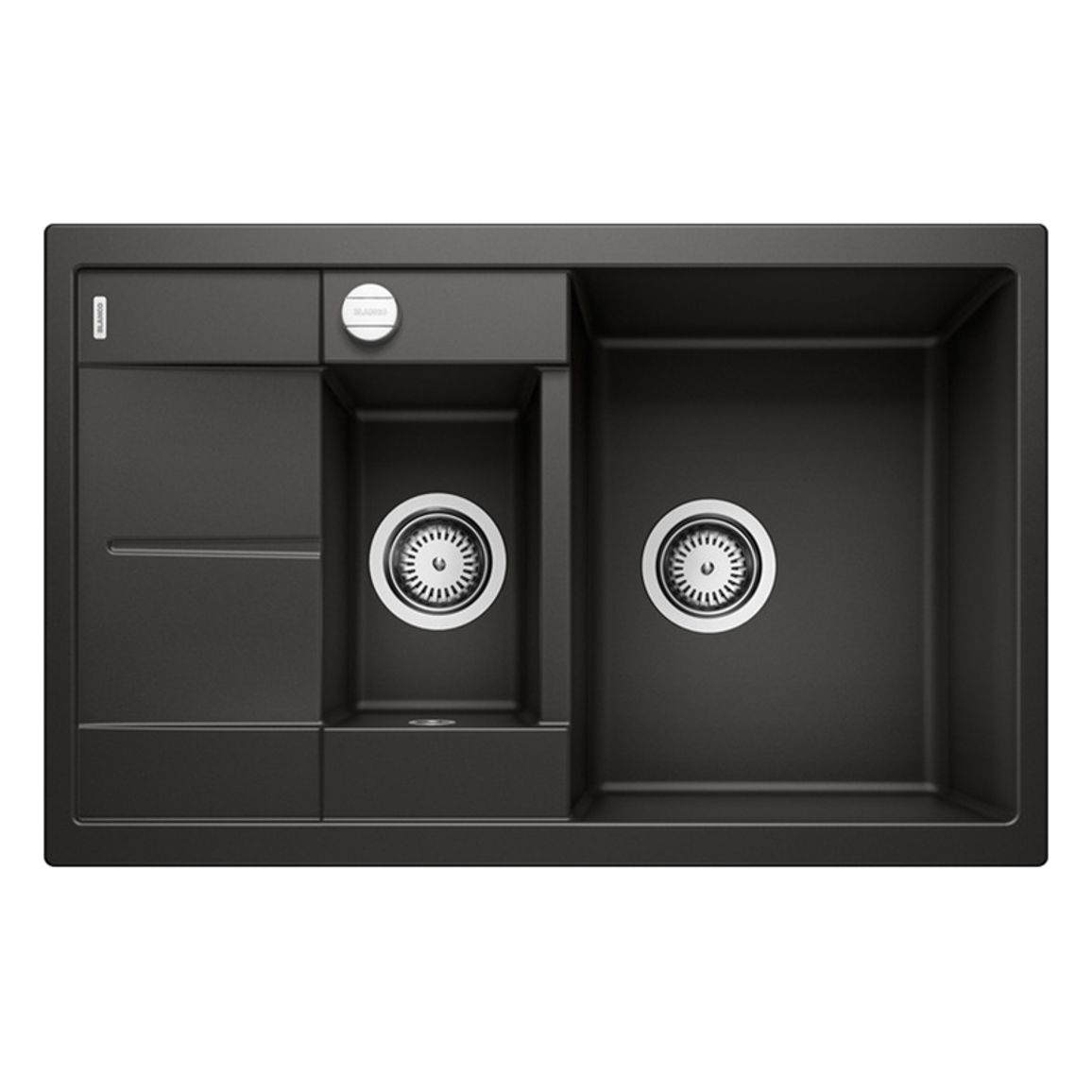 Мойка METRA 6 S Compact SILGRANIT (мпс./врезная) черный BLANCO (525925) Мойка METRA 6 S Compact SILGRANIT (мпс./врезная) черный BLANCO (525925)