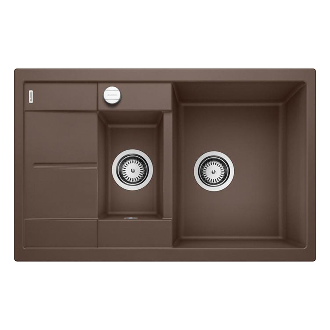 Мойка METRA 6 S Compact SILGRANIT (мпс./врезная) кофе BLANCO (515044) Мойка METRA 6 S Compact SILGRANIT (мпс./врезная) кофе BLANCO (515044)