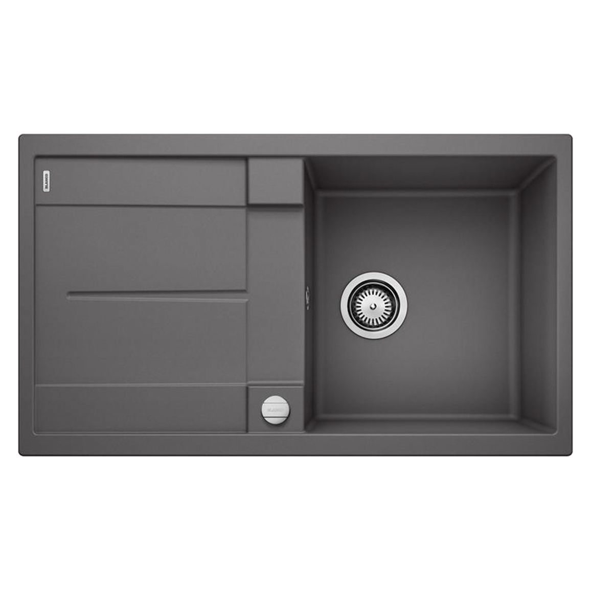 Мойка METRA 5 S SILGRANIT (мпс./врезная) темная скала BLANCO (518871) Мойка METRA 5 S SILGRANIT (мпс./врезная) темная скала BLANCO (518871)