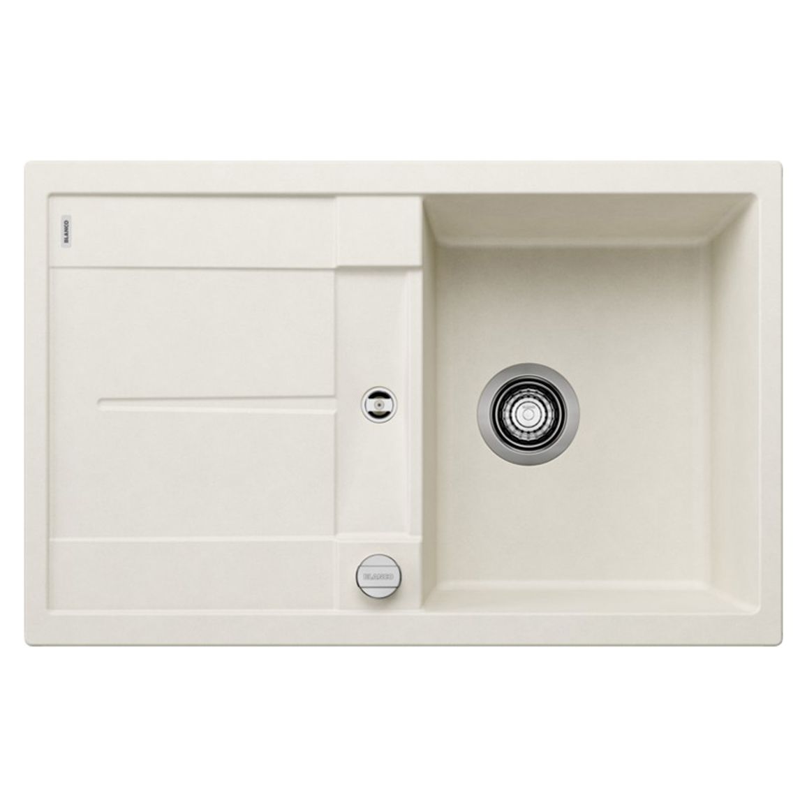 Мойка METRA 45 S SILGRANIT (мпс./врезная) нежный белый BLANCO (527105) Мойка METRA 45 S SILGRANIT (мпс./врезная) нежный белый BLANCO (527105)