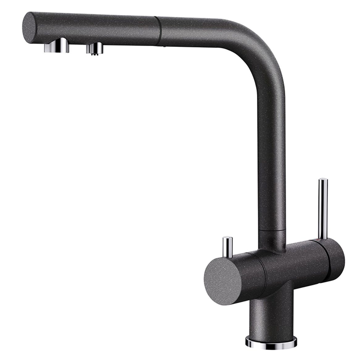 Смеситель FONTAS-S II антрацит (в/ш) BLANCO (525200) Смеситель FONTAS-S II антрацит (в/ш) BLANCO (525200)
