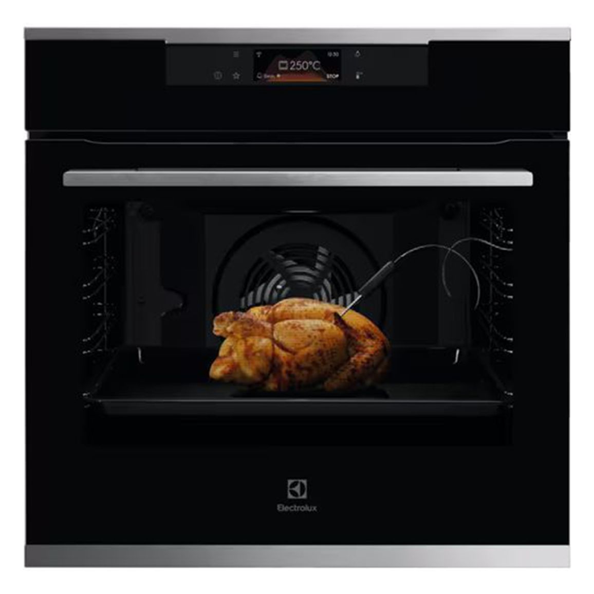 Духовой шкаф KOEBP39WX черный/нерж. сталь Electrolux
