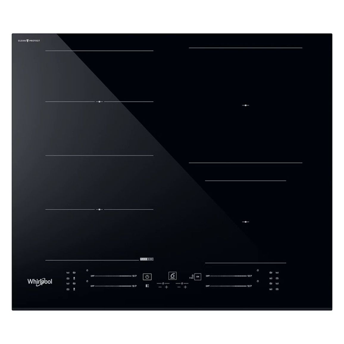Индукционная варочная поверхность WFS5060CPBF Whirlpool Индукционная варочная поверхность WFS5060CPBF Whirlpool