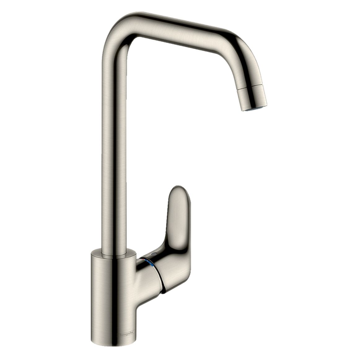 Смеситель для кухни Focus KM260 сталь Hansgrohe (31820800) Смеситель для кухни Focus KM260 сталь Hansgrohe (31820800)