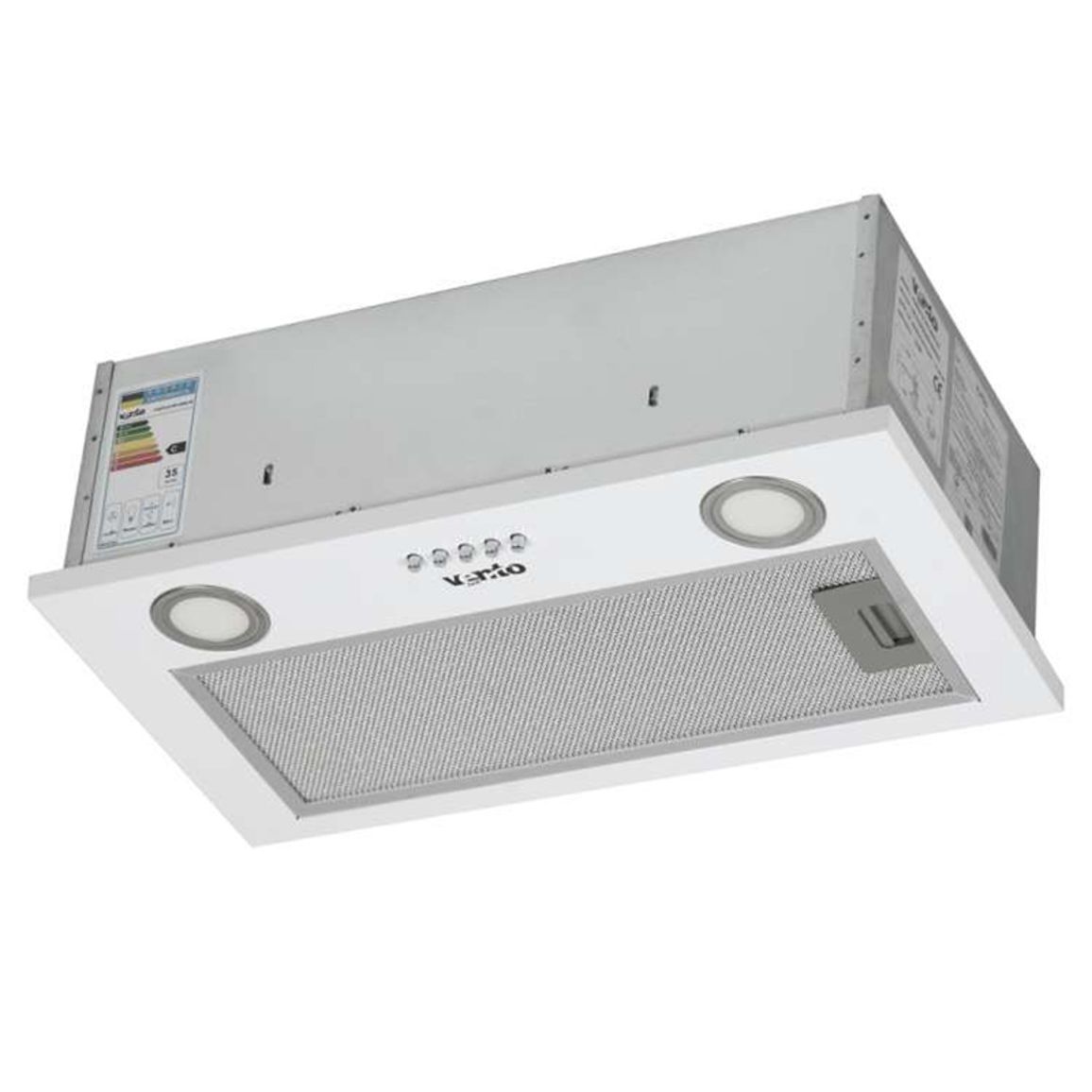 Вбудована витяжка PUNTO 52 WH (950) PB VENTOLUX Вбудована витяжка PUNTO 52 WH (950) PB VENTOLUX