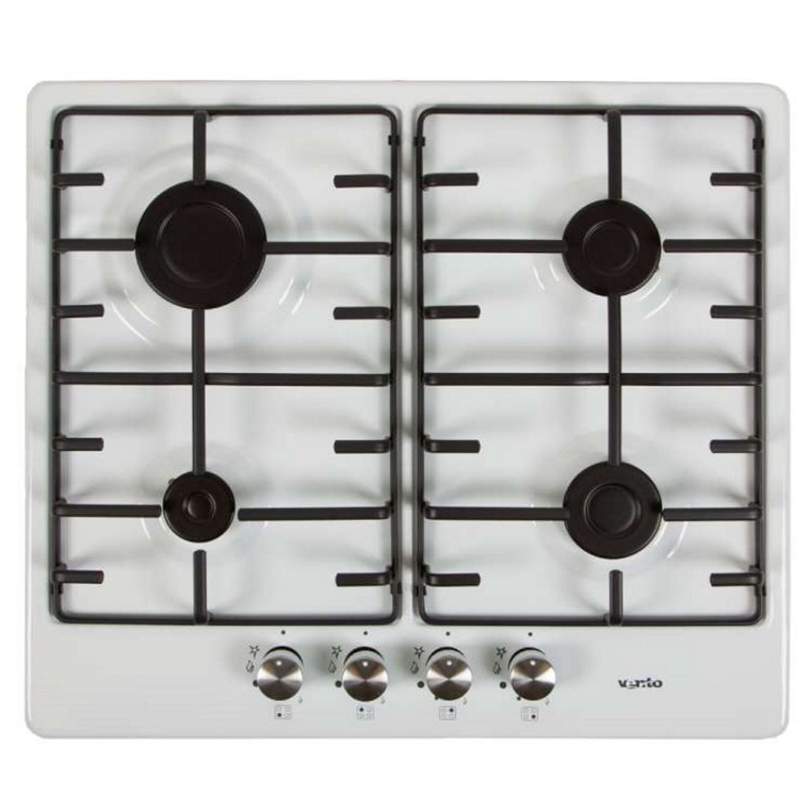 Газовая варочная поверхность HG640 MA3 S (WH) VENTOLUX