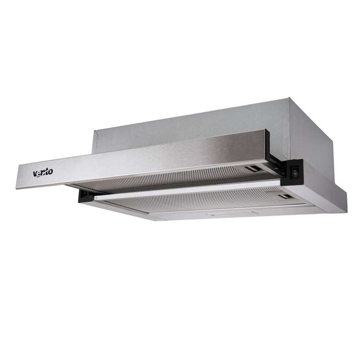 Телескопическая вытяжка GARDA 50 INOX (500) LED VENTOLUX Телескопическая вытяжка GARDA 50 INOX (500) LED VENTOLUX