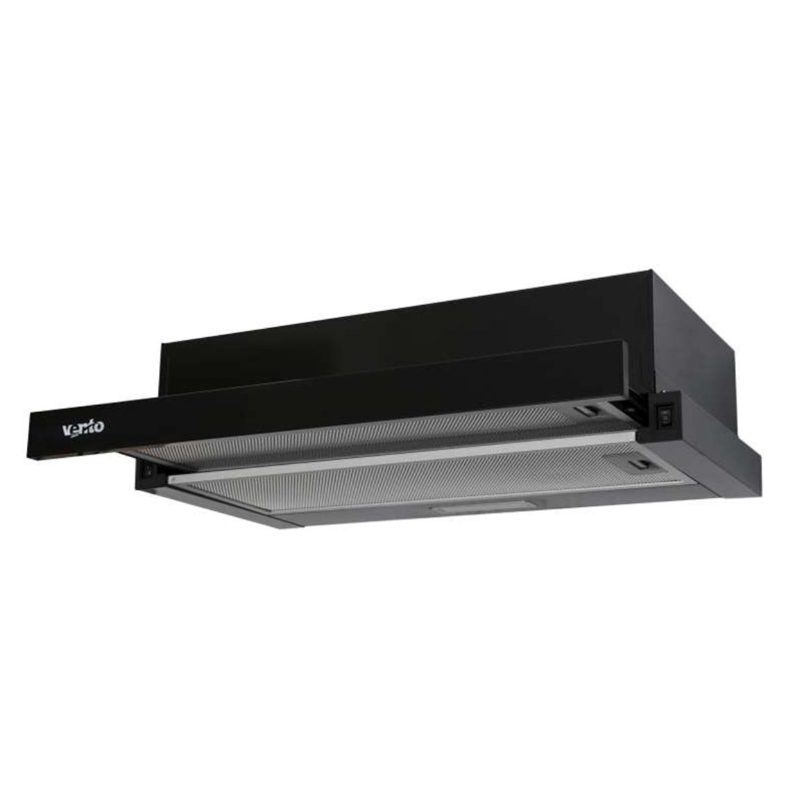 Телескопическая вытяжка GARDA 60 BK (500) LED VENTOLUX Телескопическая вытяжка GARDA 60 BK (500) LED VENTOLUX