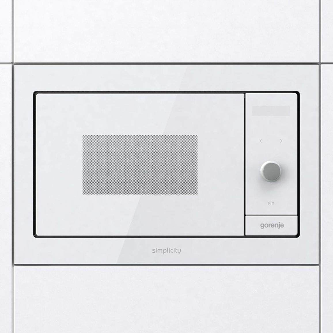 Микроволновая печь встраиваемая BM235G1SYW белый Gorenje Микроволновая печь встраиваемая BM235G1SYW белый Gorenje