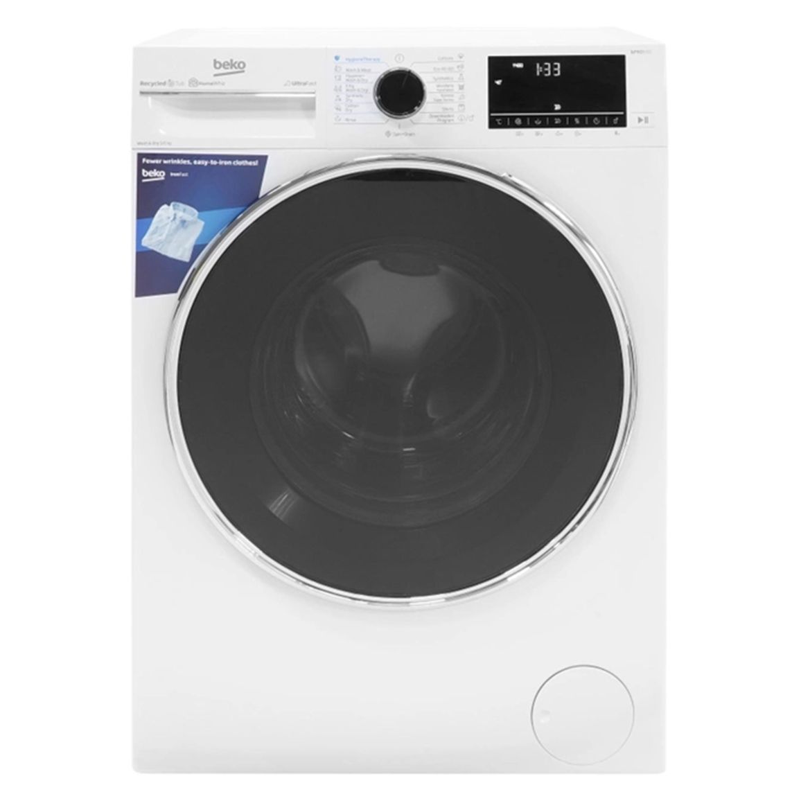 Стирально-сушильная машина B5DFT59447W белый Beko Стирально-сушильная машина B5DFT59447W белый Beko