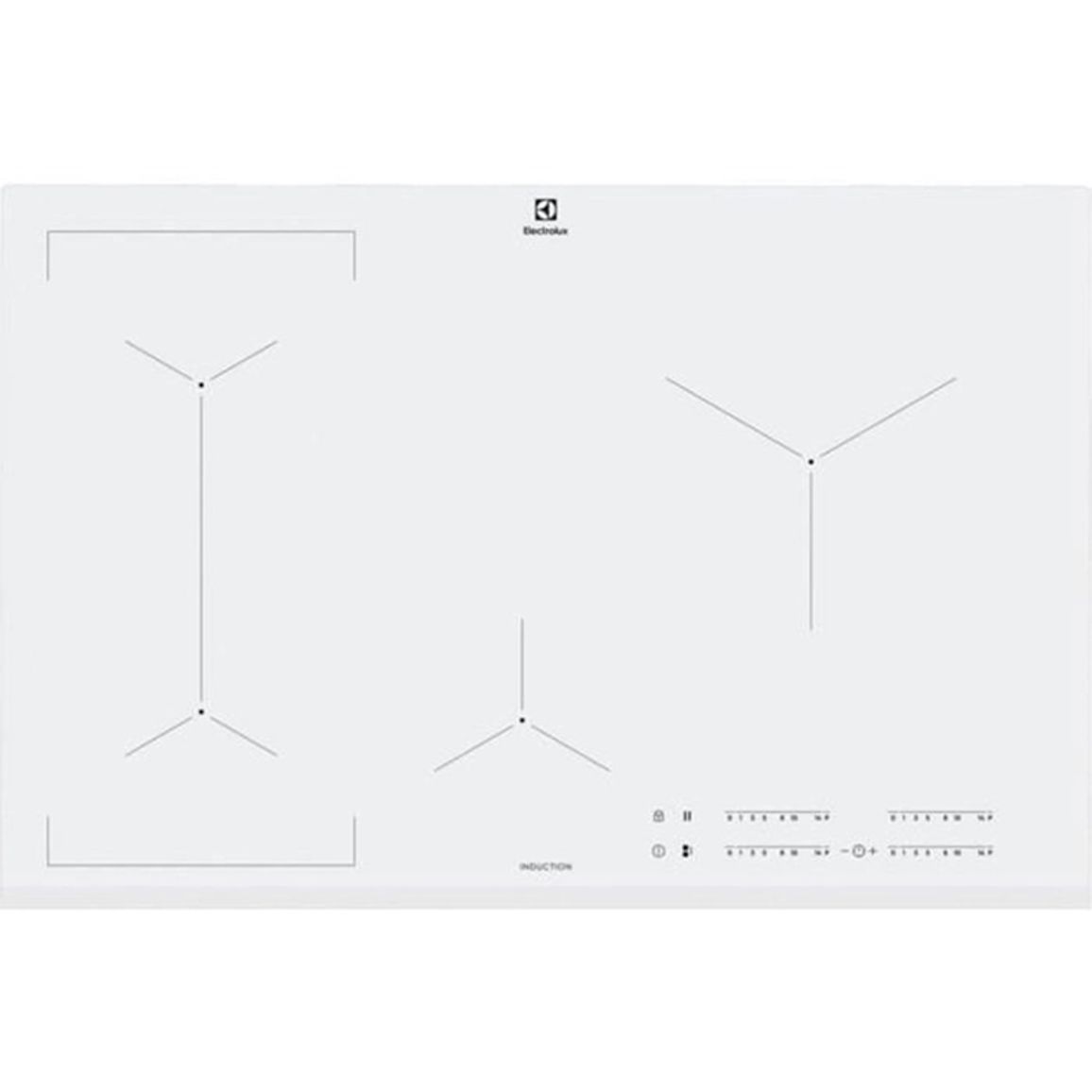 Варочная поверхность индукционная EIV83443BW белый Electrolux Варочная поверхность индукционная EIV83443BW белый Electrolux