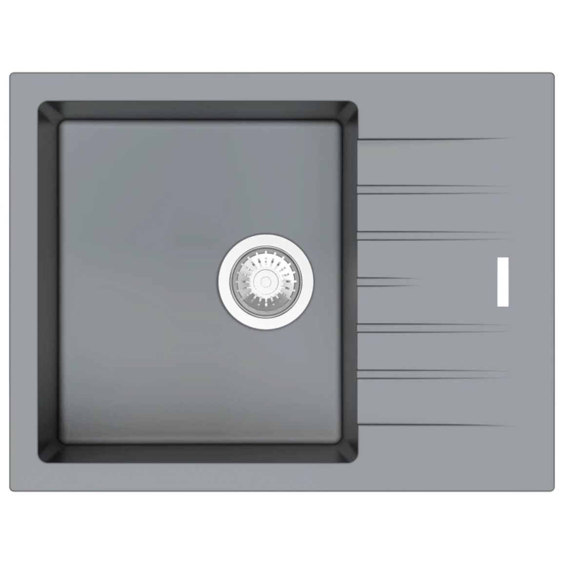 Мийка граніт Classic 65x50 Grey Metallic Fabiano Мийка граніт Classic 65x50 Grey Metallic Fabiano