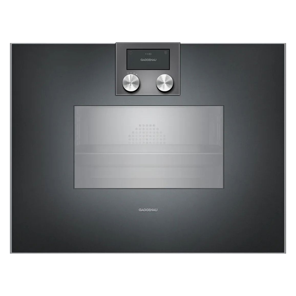 Компактный духовой шкаф-пароварка BS450101 правый антрацит GAGGENAU Компактный духовой шкаф-пароварка BS450101 правый антрацит GAGGENAU