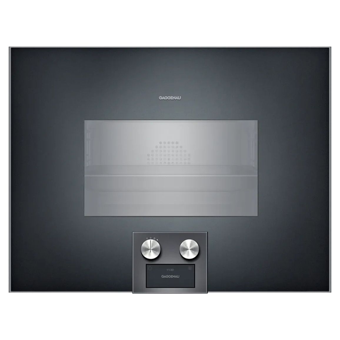 Компактный духовой шкаф-пароварка BS454101 правый антрацит GAGGENAU Компактный духовой шкаф-пароварка BS454101 правый антрацит GAGGENAU
