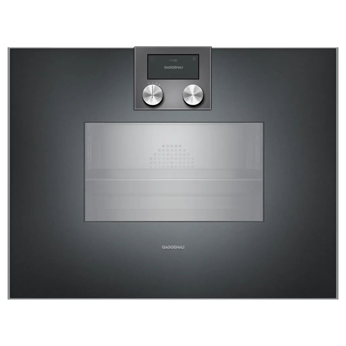 Компактный духовой шкаф-пароварка BS470102 правый антрацит GAGGENAU Компактный духовой шкаф-пароварка BS470102 правый антрацит GAGGENAU