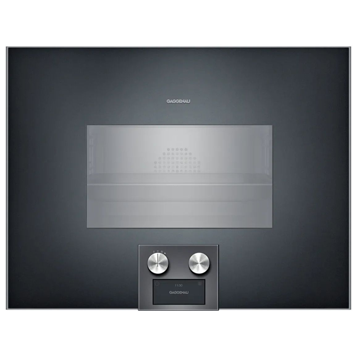 Компактный духовой шкаф-пароварка BS474102 правый антрацит GAGGENAU Компактный духовой шкаф-пароварка BS474102 правый антрацит GAGGENAU