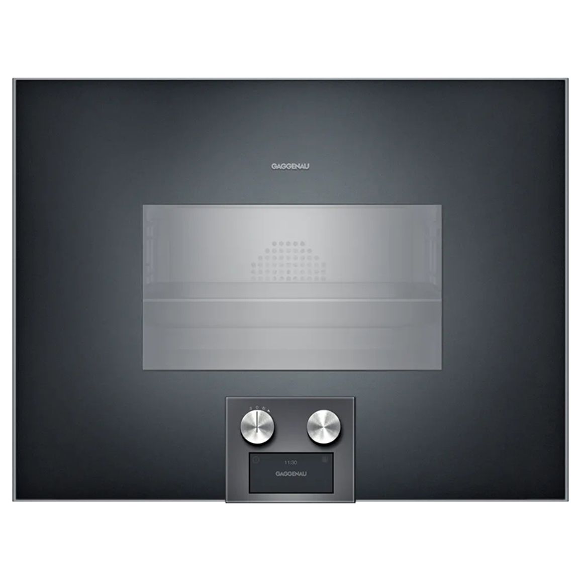 Компактный духовой шкаф-пароварка BS475102 левый антрацит GAGGENAU Компактный духовой шкаф-пароварка BS475102 левый антрацит GAGGENAU