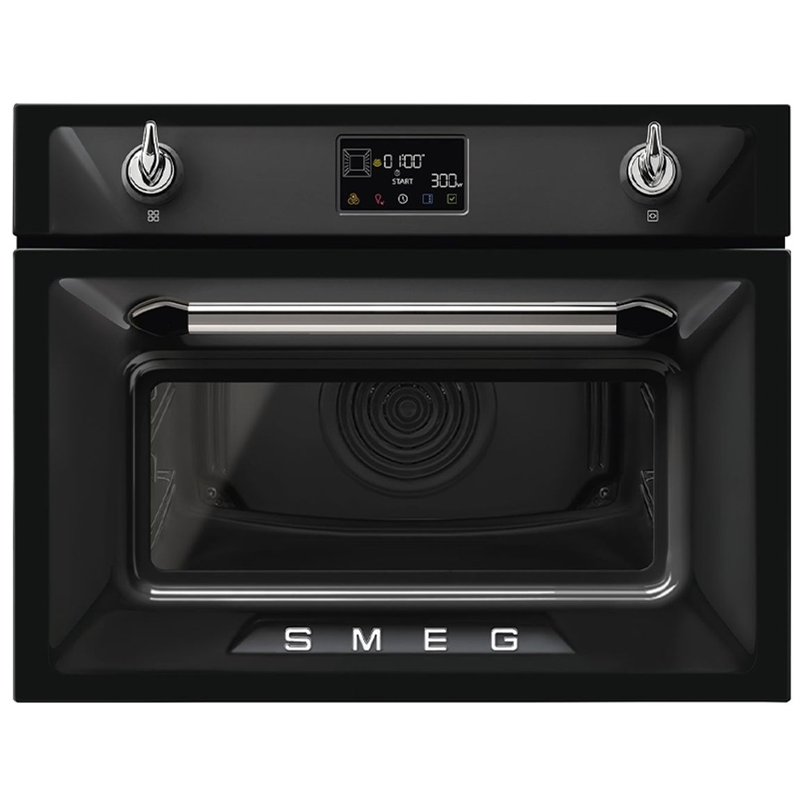 Духова шафа міктрохвилями SO4902M1N SMEG Духова шафа міктрохвилями SO4902M1N SMEG