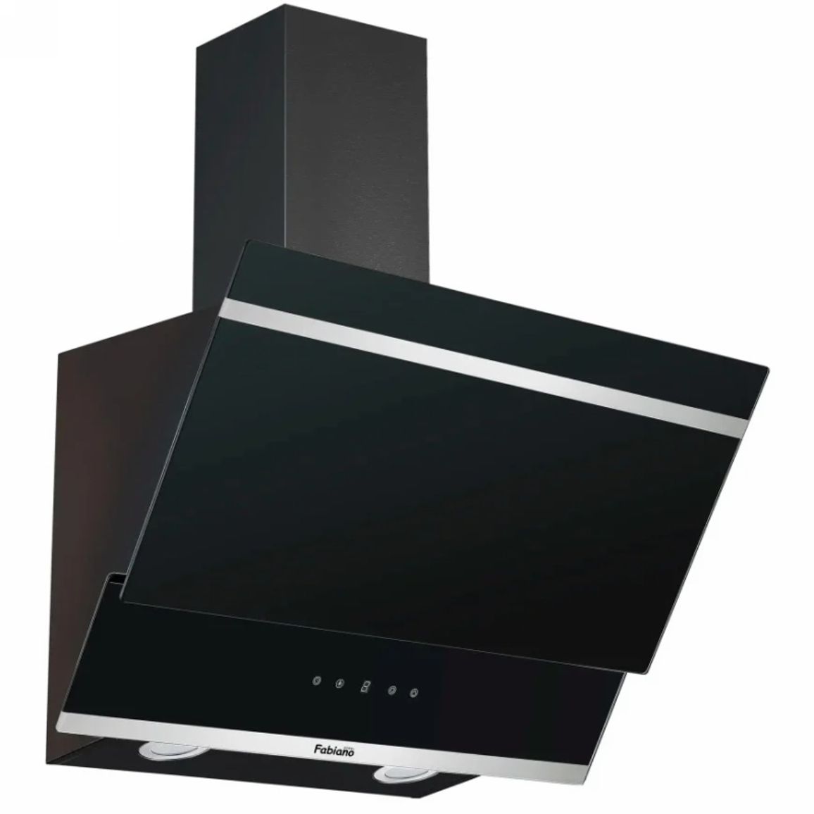 Вытяжка наклонная Sebra 60 Silent Black Fabiano Вытяжка наклонная Sebra 60 Silent Black Fabiano