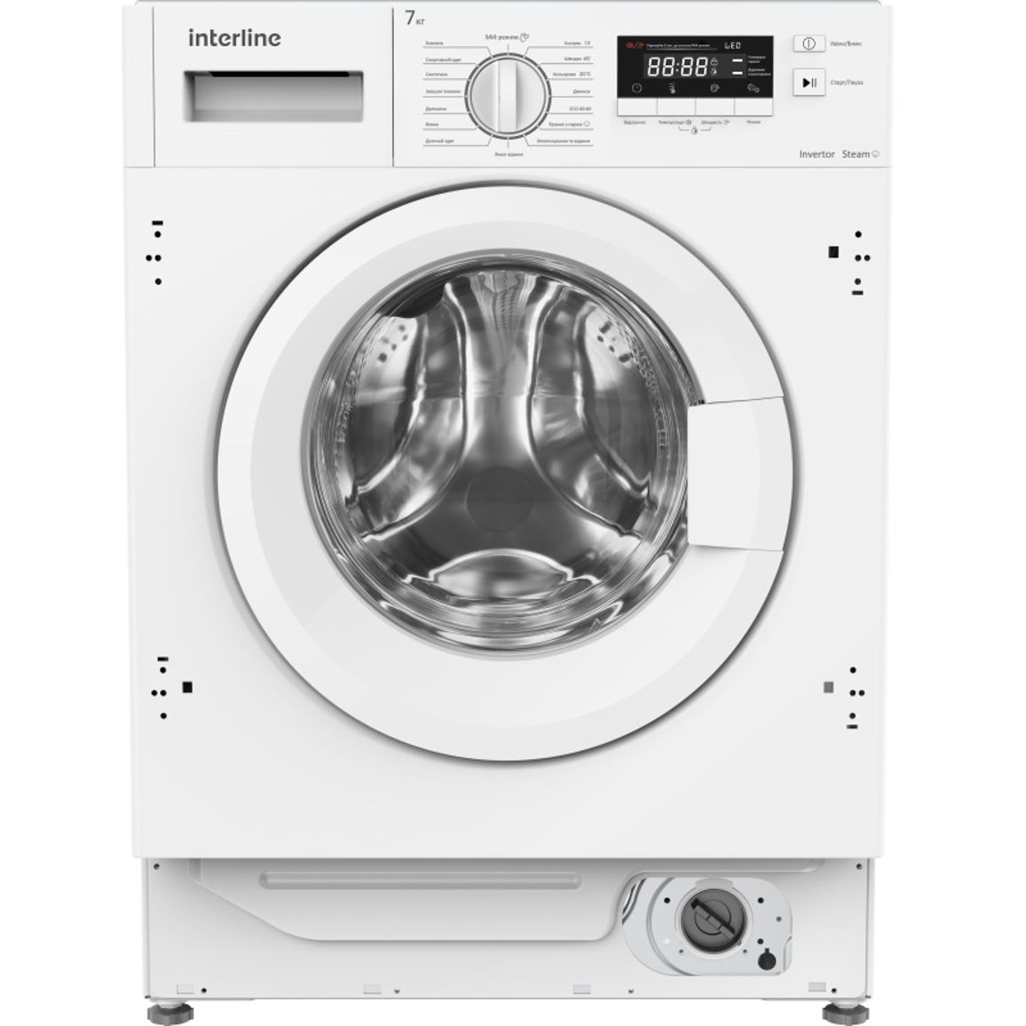 Стиральная машина встроенная WM 714016 PB STEAM Interline Стиральная машина встроенная WM 714016 PB STEAM Interline