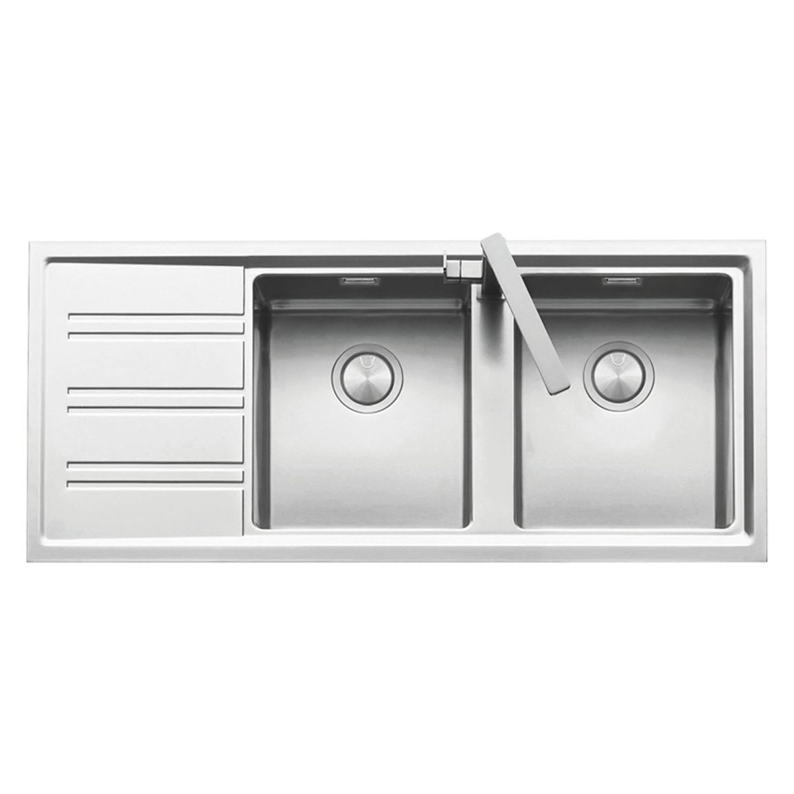 Мийка нерж. сталь EASY 116x50см 1LES12RS Barazza Мийка нерж. сталь EASY 116x50см 1LES12RS Barazza