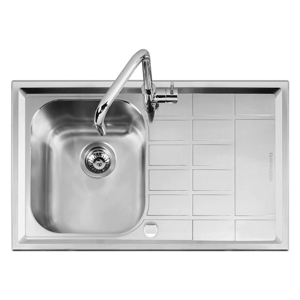 Мийка нерж. сталь B_LEVEL 86x50см 1LLV90/1D Barazza Мийка нерж. сталь B_LEVEL 86x50см 1LLV90/1D Barazza