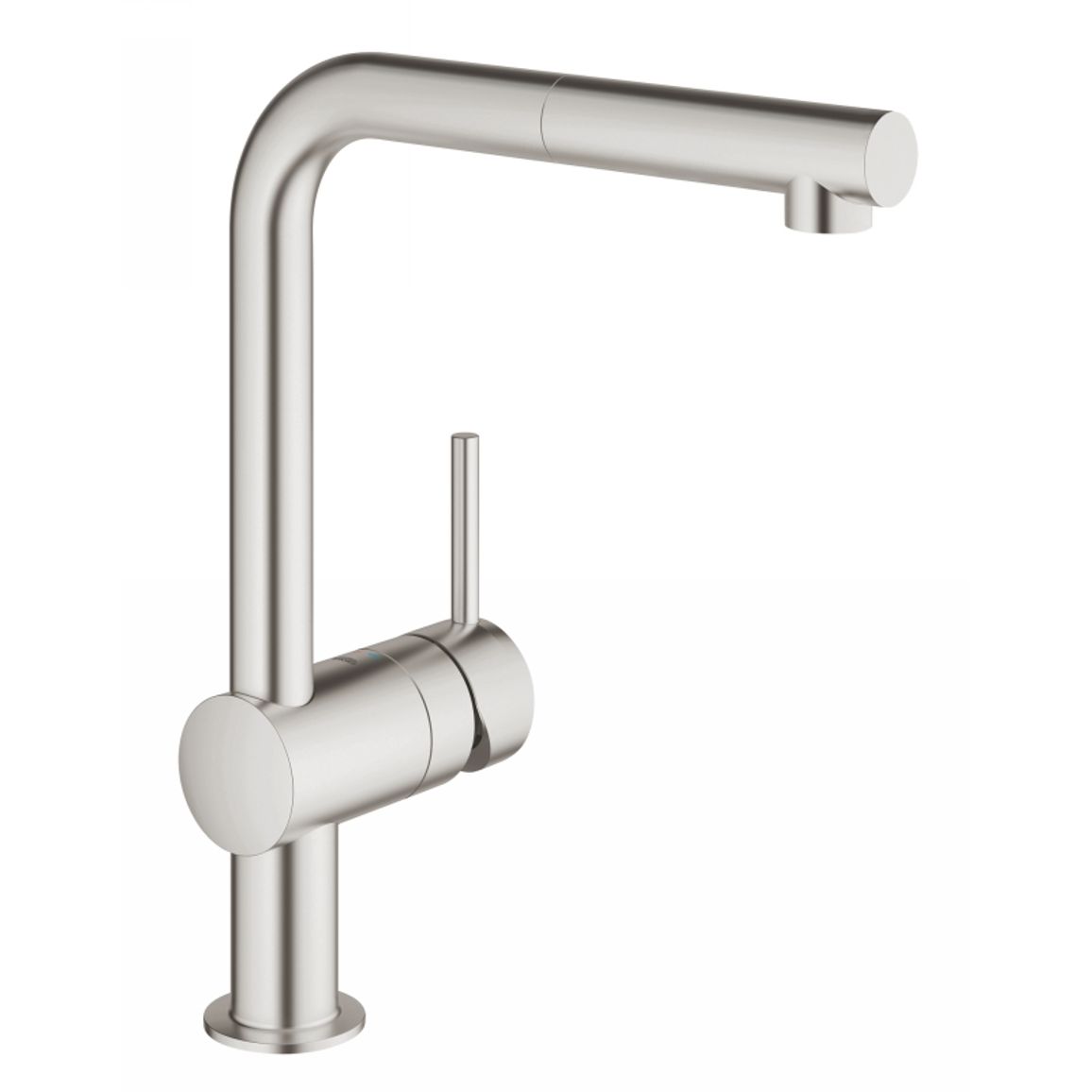 Смеситель Vento, супер сталь Grohe (30436DC0) Смеситель Vento, супер сталь Grohe (30436DC0)