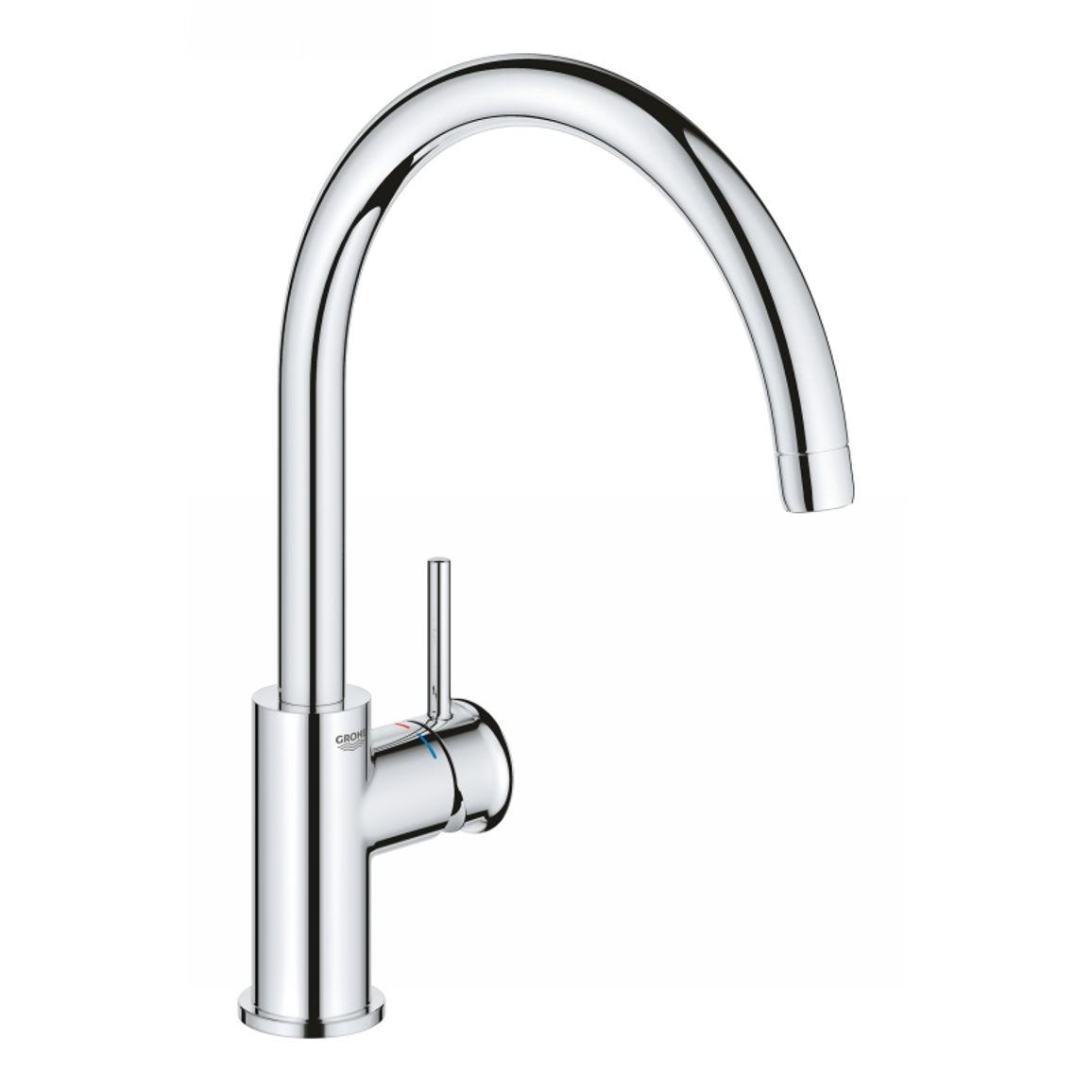 Змішувач BauClassic, хром Grohe (30577000) Змішувач BauClassic, хром Grohe (30577000)