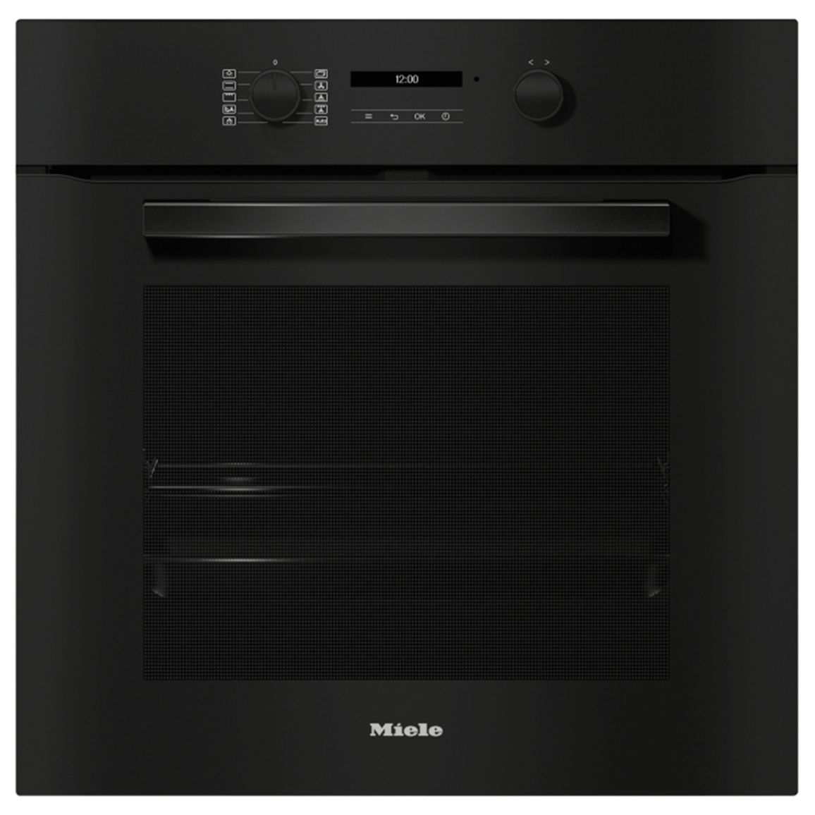 Встроенный духовой шкаф 60 см H 2861 BP черный обсидиан Miele Встроенный духовой шкаф 60 см H 2861 BP черный обсидиан Miele