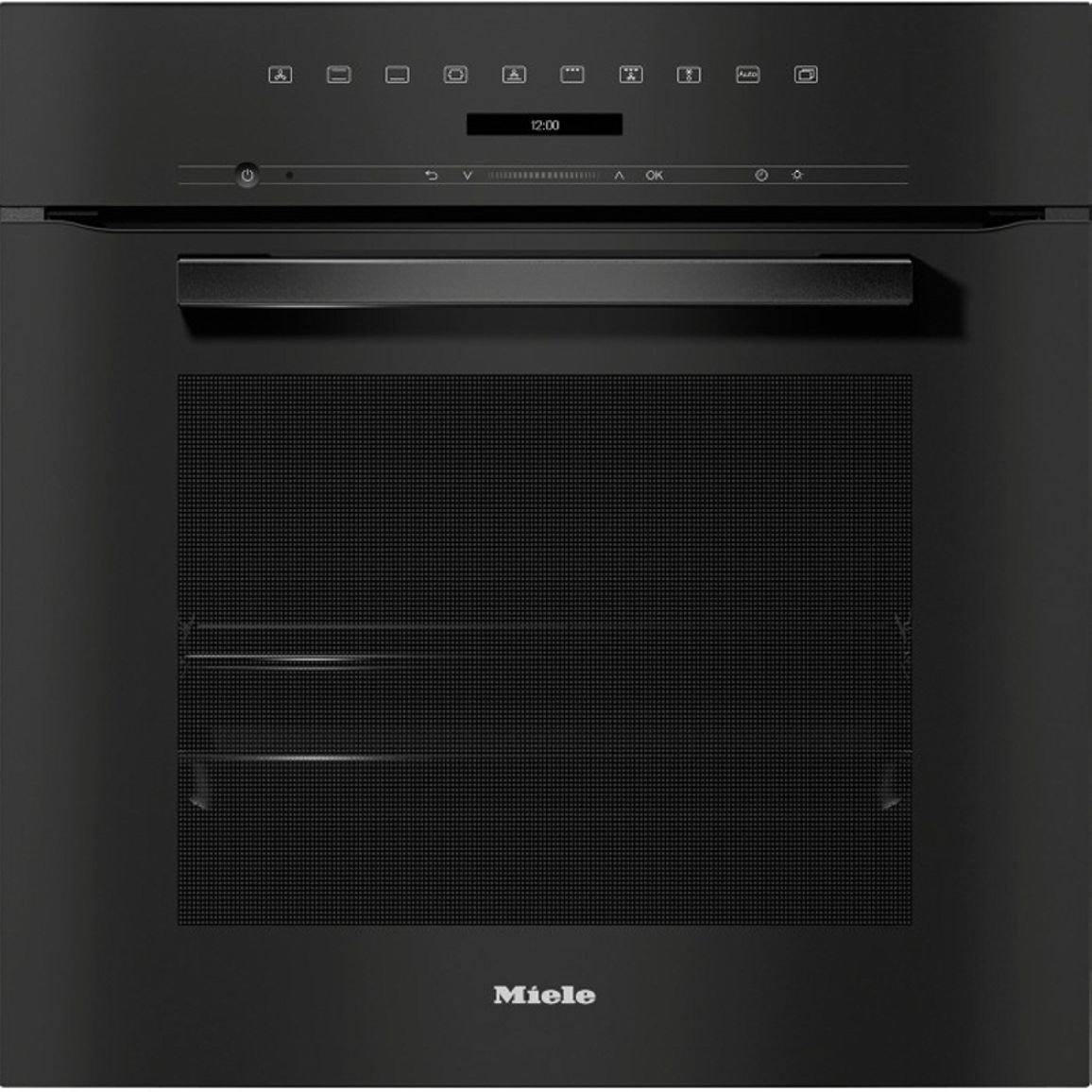 Встраиваемый духовой шкаф 60 см H 7260 B черный обсидиан Miele Встраиваемый духовой шкаф 60 см H 7260 B черный обсидиан Miele