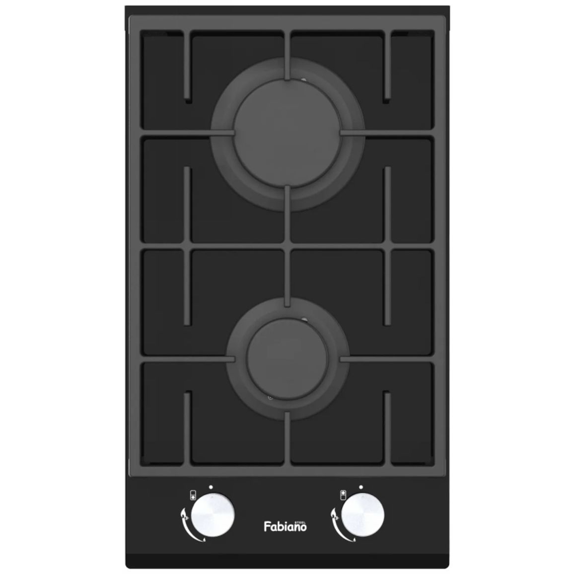 Газовая поверхность FHG 862 VGH Black Glass Fabiano