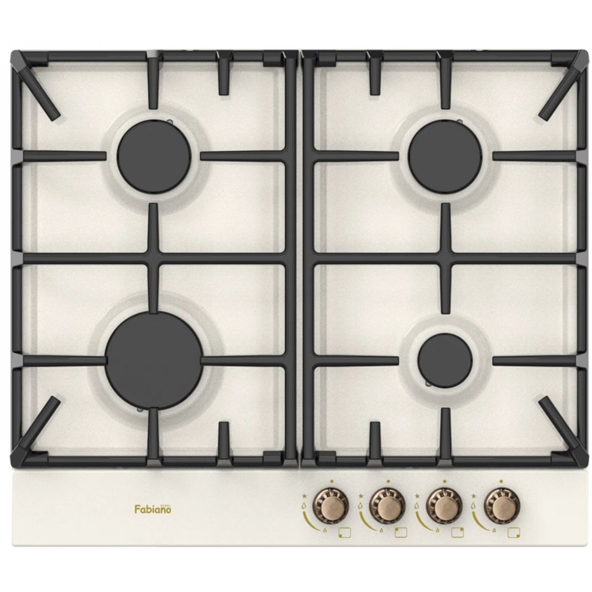 Газова варильна FHGR 3744 VGH Ivory Fabiano Газова варильна FHGR 3744 VGH Ivory Fabiano