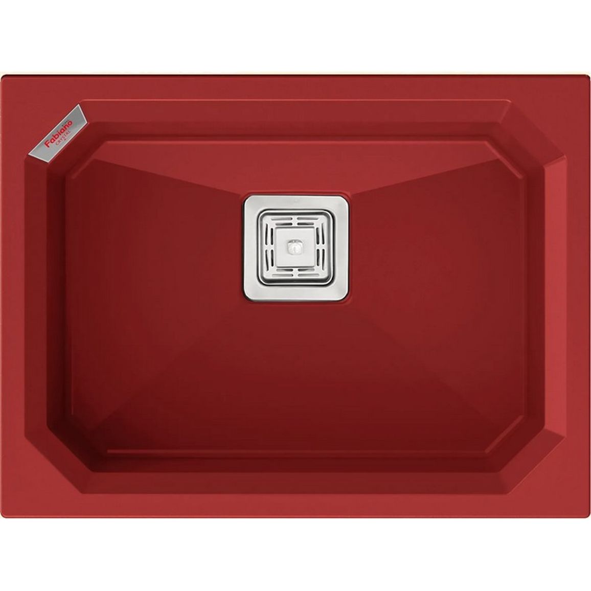 Мийка граніт Crystal 61x46 Rouge Fabiano