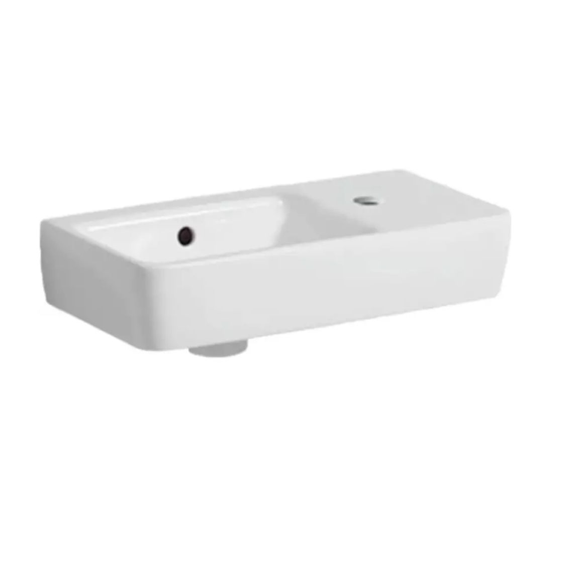 Умывальник подвесной Selnova Compact 50х25 см, белый Geberit {501.513.00.7) Умывальник подвесной Selnova Compact 50х25 см, белый Geberit {501.513.00.7)