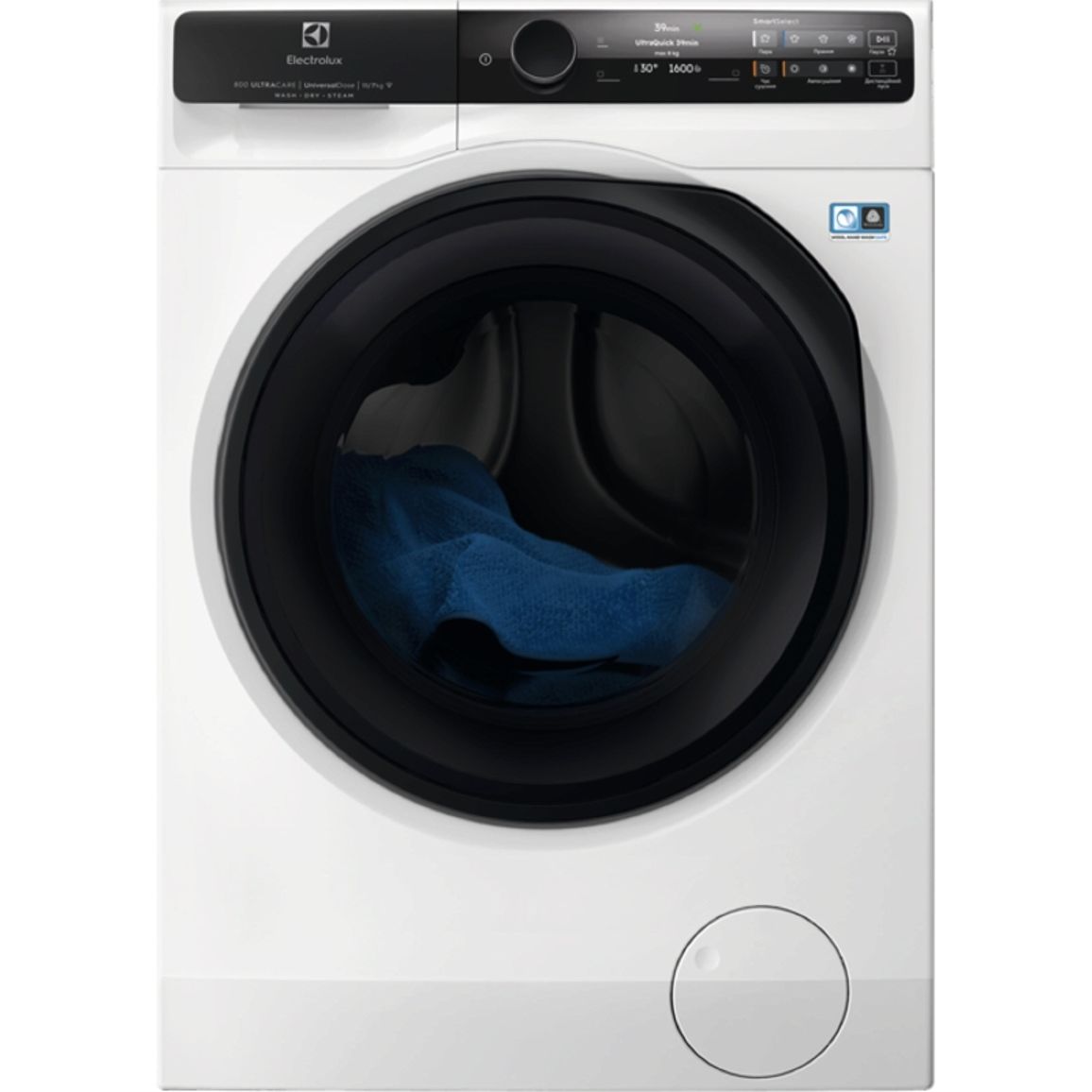 Стирально-сушильная машина полногабаритная EW8W7607QU 11(7кг) Electrolux Стирально-сушильная машина полногабаритная EW8W7607QU 11(7кг) Electrolux
