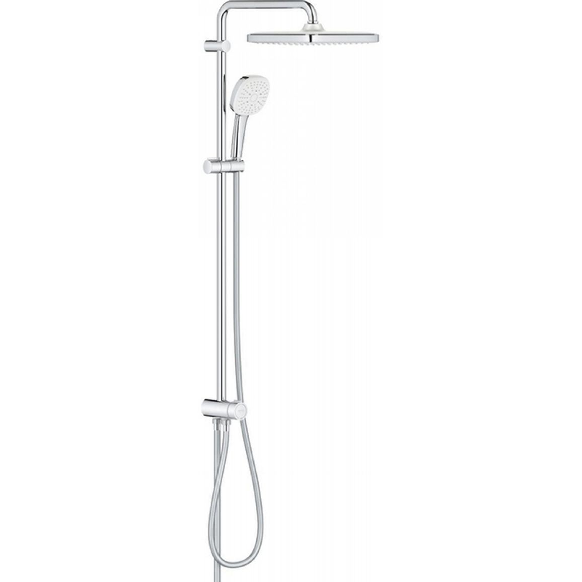 Душевая система Tempesta System 250 Cube наружного монтажа с переключателем, хром Grohe (26694001) Душевая система Tempesta System 250 Cube наружного монтажа с переключателем, хром Grohe (26694001)