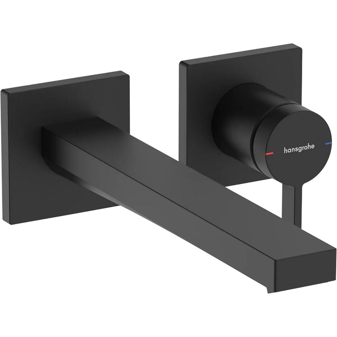 Смеситель Tecturis E 225 для умывальника из стены Matt Black Hansgrohe (73051670) Смеситель Tecturis E 225 для умывальника из стены Matt Black Hansgrohe (73051670)