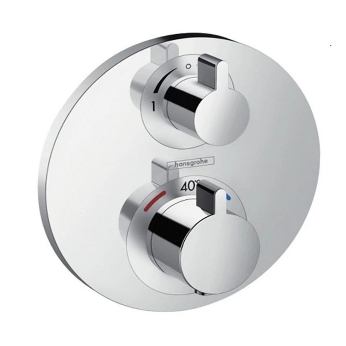 Термостат для ванны Ecostat C Chrome Hansgrohe (15758000) Термостат для ванны Ecostat C Chrome Hansgrohe (15758000)