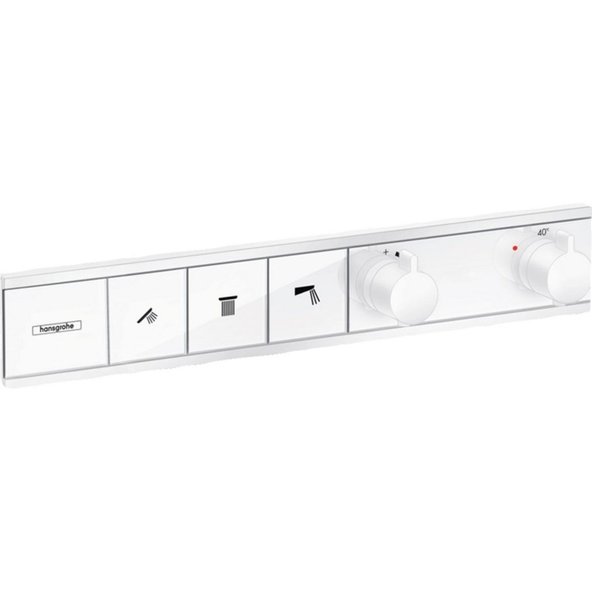 Термостат RainSelect Matt White Hansgrohe (15381700) Термостат RainSelect Matt White Hansgrohe (15381700)
