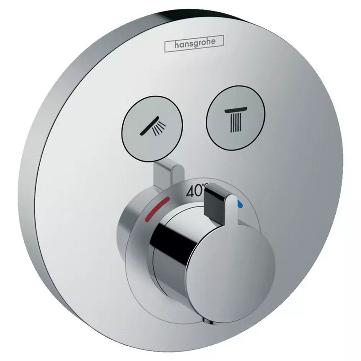 Термостат ShowerSelect Chrome Hansgrohe (15743000) Термостат ShowerSelect Chrome Hansgrohe (15743000)