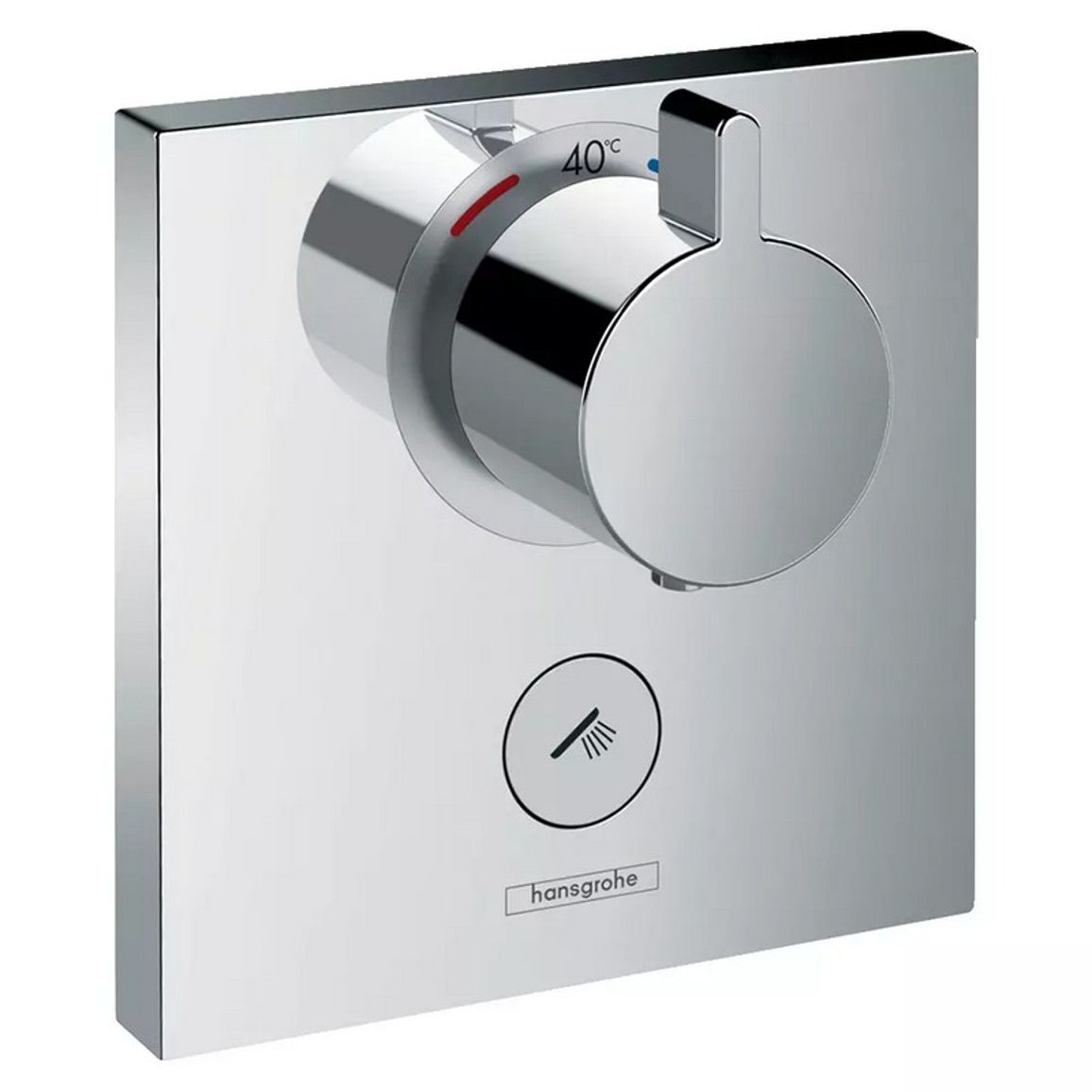 Термостат ShowerSelect Highflow Chrome Hansgrohe (15761000) Термостат ShowerSelect Highflow Chrome Hansgrohe (15761000)