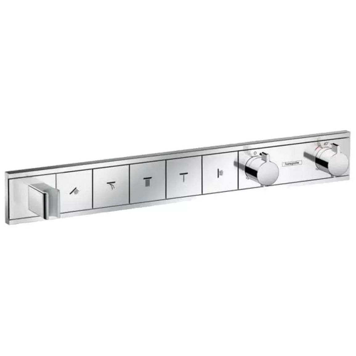 Термостат скрытого монтажа RainSelect на 5 потребителей Chrome Hansgrohe (15358000)